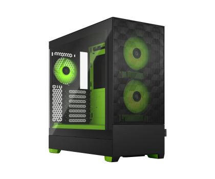 Obudowa Fractal Design Pop Air RGB Green Core TG Clear Tint